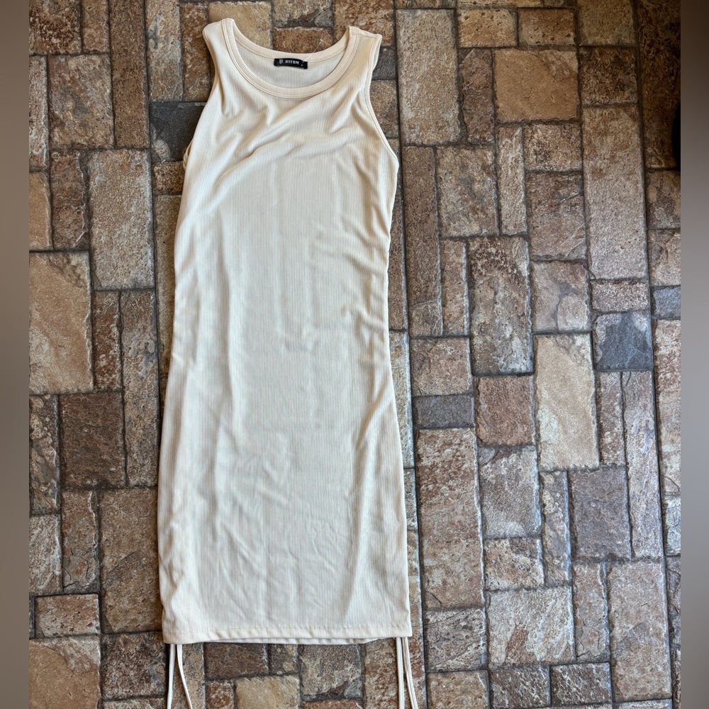 Elegant Cream Mini Dress